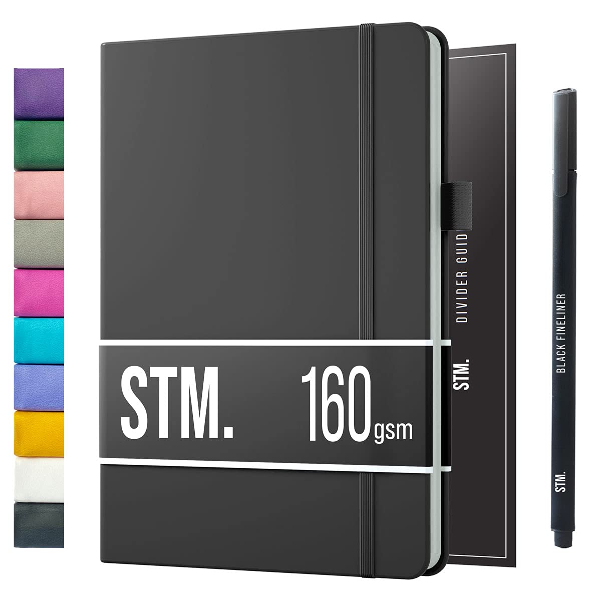 Photo 1 of Dotted Journal Dot Grid Notebook | B5 Daily Journaling Notebooks for Personal Writing, Work, Women | 160gsm Thick Paper, Hard cover, Lay Flat Binding | B5 < 8.5 x 11 Cuaderno Libretas de apuntes