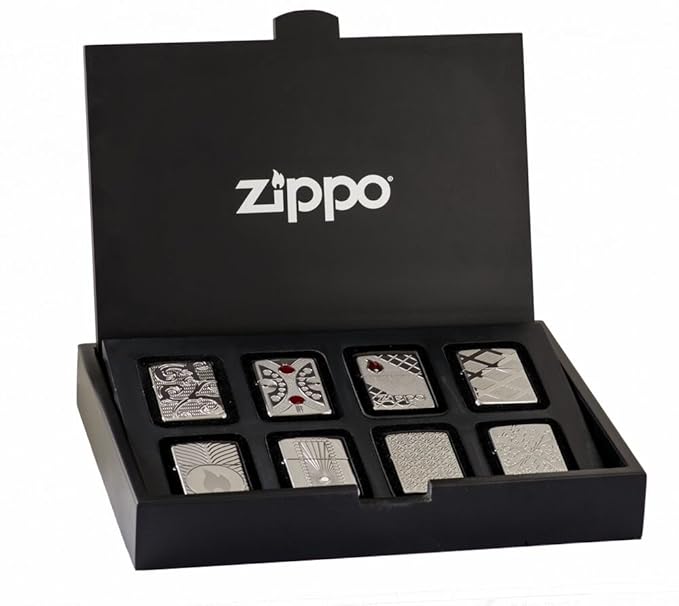 Zippo Armor Case 60.000.281.1 Collection 2016, 8, Cigar Lighter, 5.5 x 3.5 x 1.5 cm, Chrome