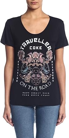 camisa coca cola feminina