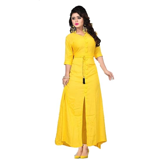 Women's Cotton A-Line Kurta