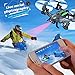 QQPOW FPV RC Drone with 3D Flip with HD Camera Live Video, Remote Control Car for Kids Adults, 2 in 1 WiFi Quadcopter Toy 360° Flip Headless Mode (650mAh Batteries)