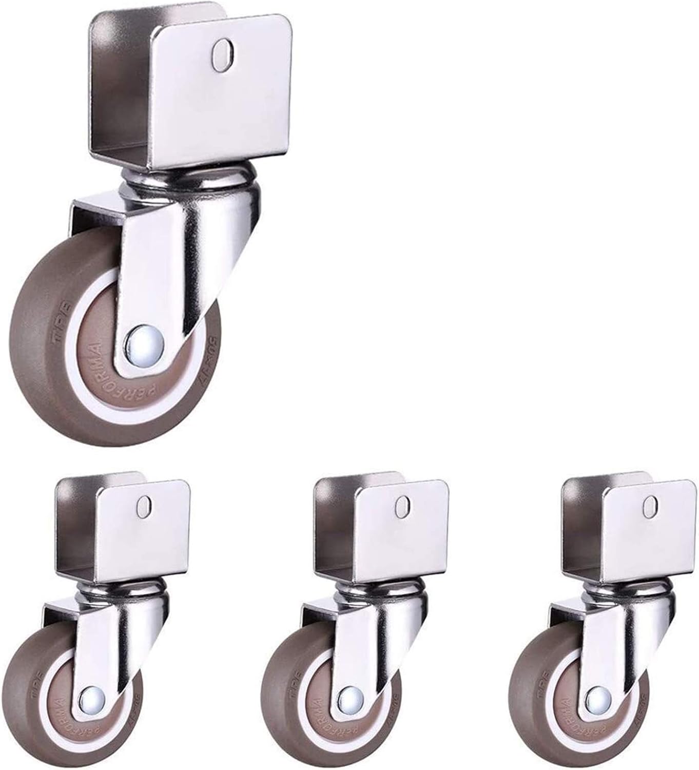 1.25" 32mm Swivel Wheels,Small Furniture Wheels,Baby Bed Replacement