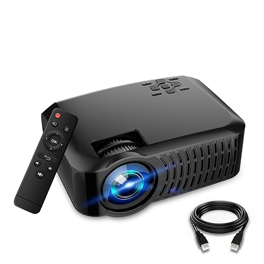 Ai LIFE Proyector WiFi Pantalla Full HD 1080P y 180