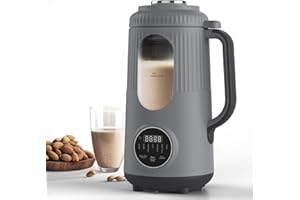 Zopehan Nut Milk Maker,35oz(1000ml) Automatic Soy Milk Maker for Homemade Almond, Oat, Soy Milk, Plant-Based Milk and Non-Dai