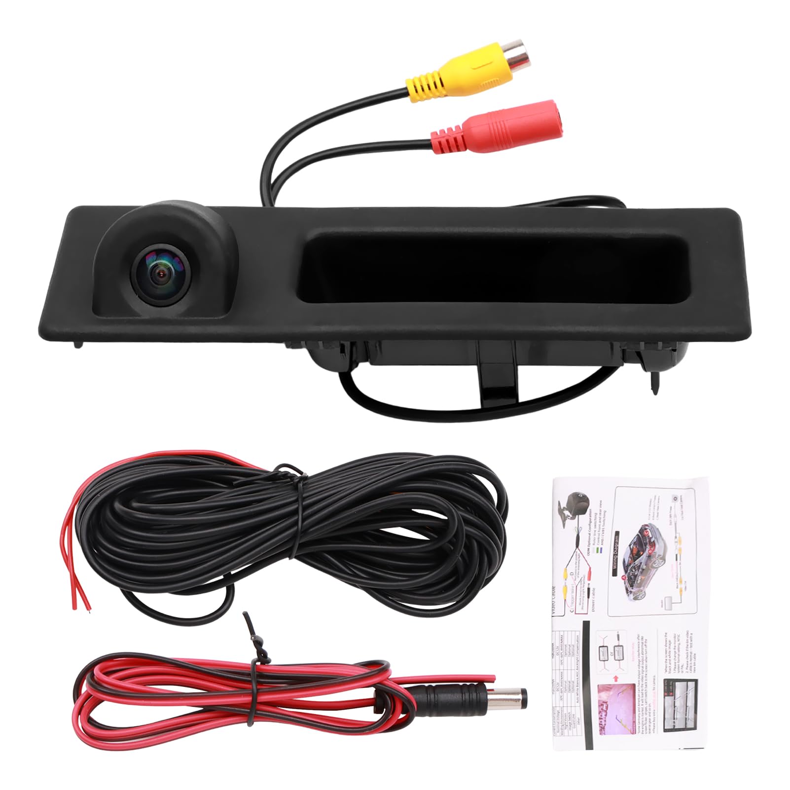Photo 1 of Fraylis AHD 1080P Backup Camera CCD for 3 5 Series X1 3 4 5 F07 F10 F11 F25 F26 F30 F34 Parking Fisheye Lens Waterproof Cam Car Trunk Handle Camera