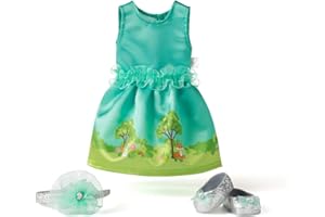American Girl WellieWishers 14.5-inch Doll Garden Adventure Outfit with Silver Headband and Matching Shoes, For Ages 4+