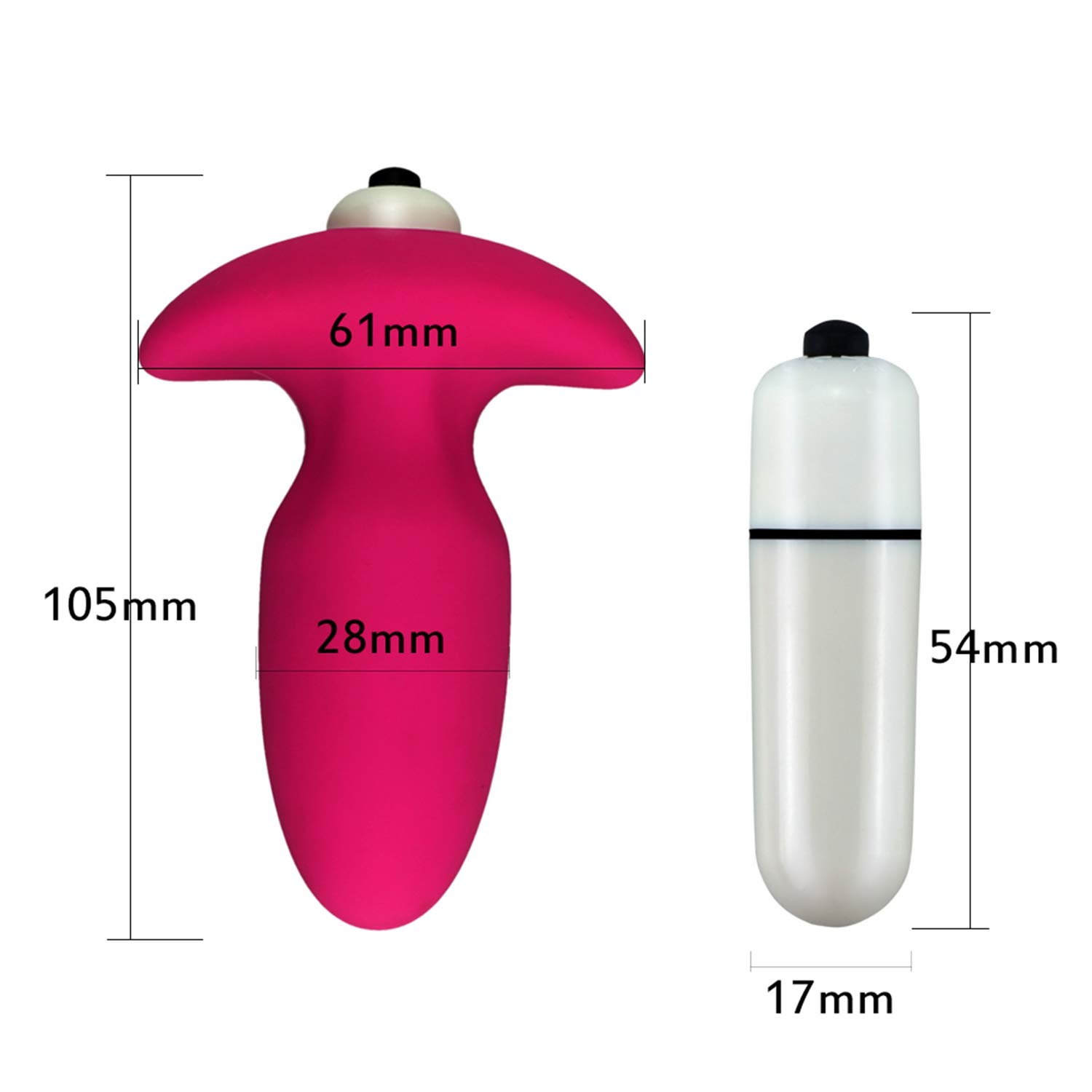Amazon Com Sex Anal Vibrator Medical Silicone Comfortable Butt