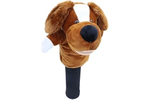 Menolana Dog Golf Head Cover, Cartoon Accessory for Golf Clubs for Men and Women