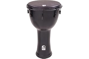 Toca SFDMX-14BMB Freestyle Black Mamba Mechanically Tuned 14-Inch Djembe with Bag