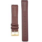 Genuine Leather Watch Strap Replacement for Skagen - 433LGL1, 433LSL1, 433LSLC (brown-2)