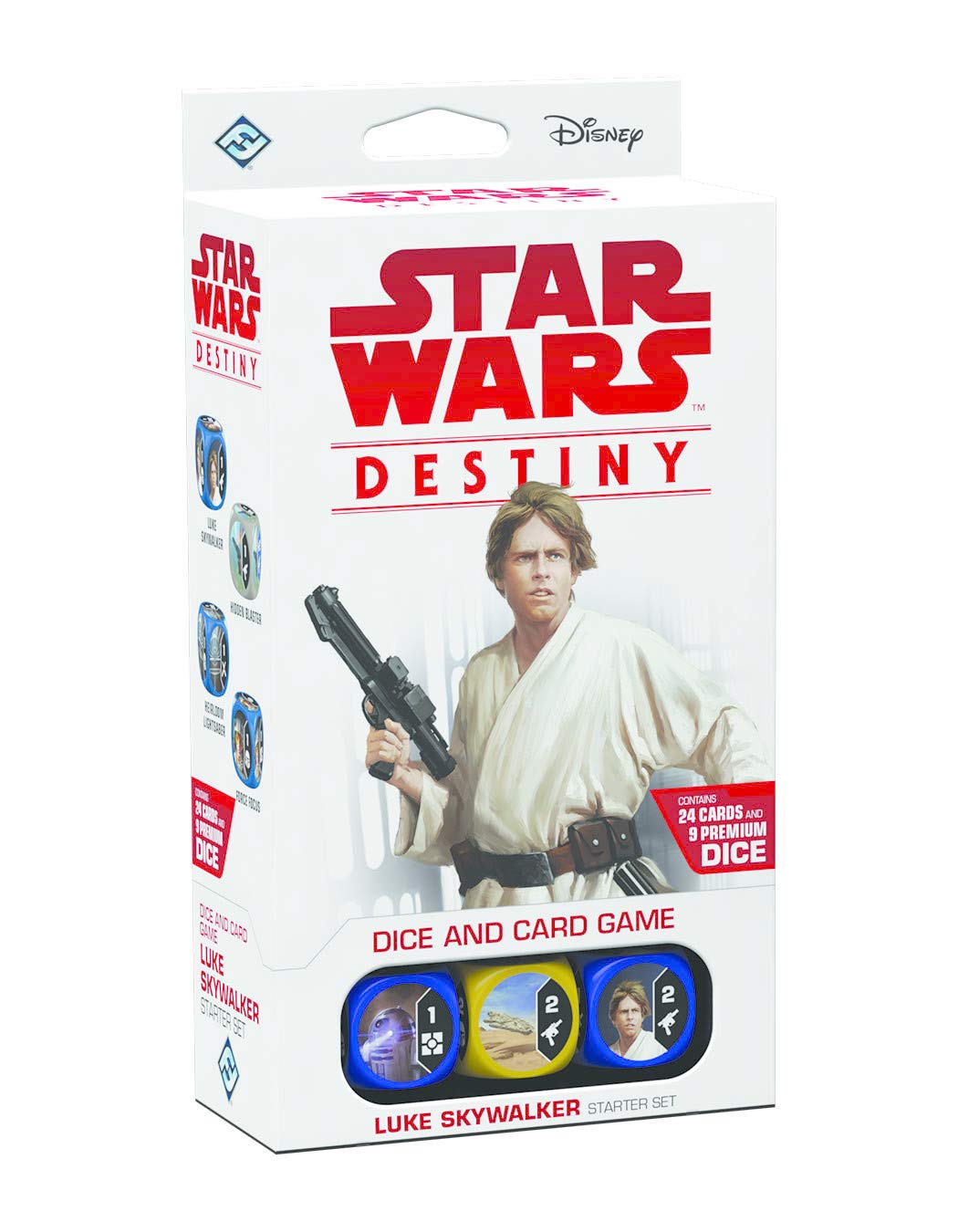 Fantasy Flight Games FFGSWD10 Star Wars Luke Skywalker Destiny Starter Game Set