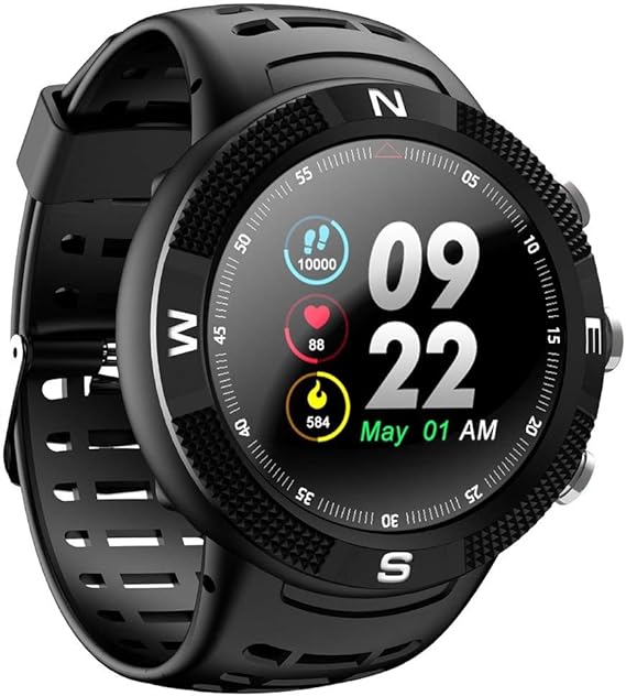 Amazon.com: DTNO.I NO.1 F18 Smartwatch Sports Bluetooth 4.2 ...