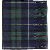Oxfords Cashmere 100% Lambswool Tartan Plaid Scarf