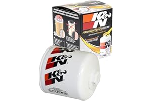 K&N Premium Oil Filter: 20,000 Mile Engine Protection with Wrench Off Nut: Compatible with Select CHEVROLET/JEEP/EAGLE/FORD Vehicle Models (See Product Description for Select Models), HP-2007