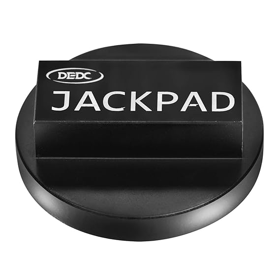 DEDC Wagenheber Auflage, Magnetisch Jack Pad Hebebühnen Adapter aus Aluminum für Auto (1 Stück BMW Mini)