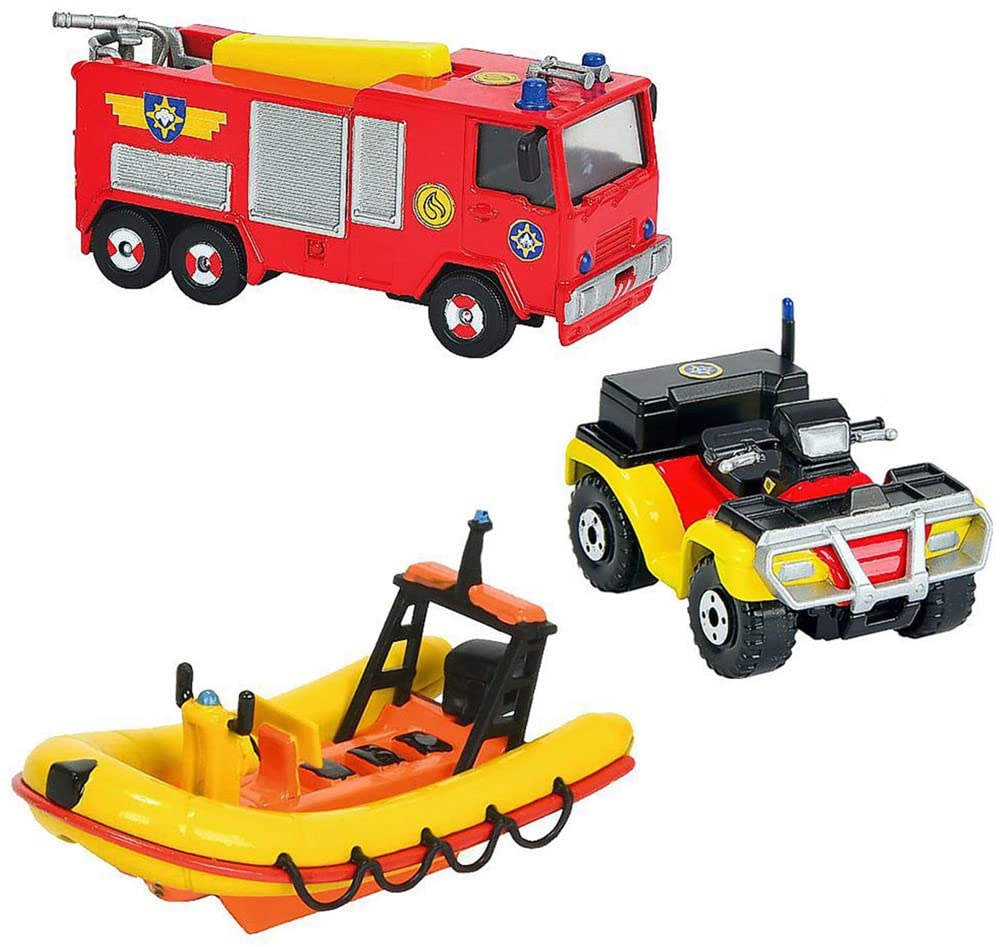 Dickie-Spielzeug 203099629 – Fireman Sam vehicle set – Assorted Colours