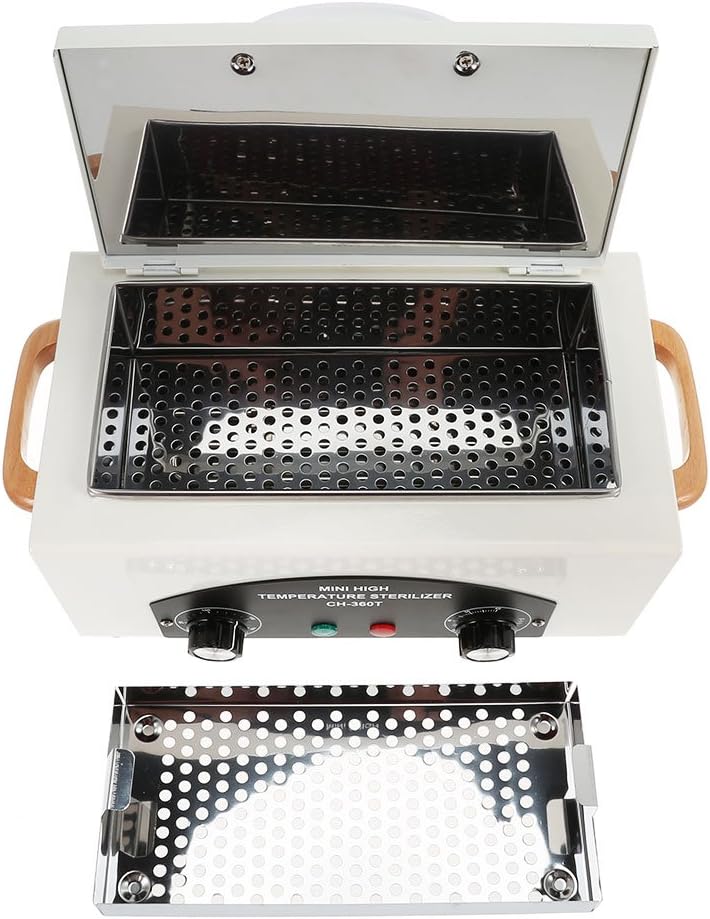Metal Tool Cleaner, 300W 1.5L with Timer Heat Cleaning for Box Manicure Pedicure SPA Salon Barber Equipment for Sundry Beauty Hair Nail Metal Tools with Handle: Arts, Crafts & Sewing