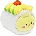 Anirollz Stuffed Animal Plush Toy – Small Sushi Food Theme Outfitz Plush Doll | Soft, Squishy, Warm, Cute, Comfort, Safe | Birthday Gift Pillow with Chick in Avocado Sushi 6" Chickiroll