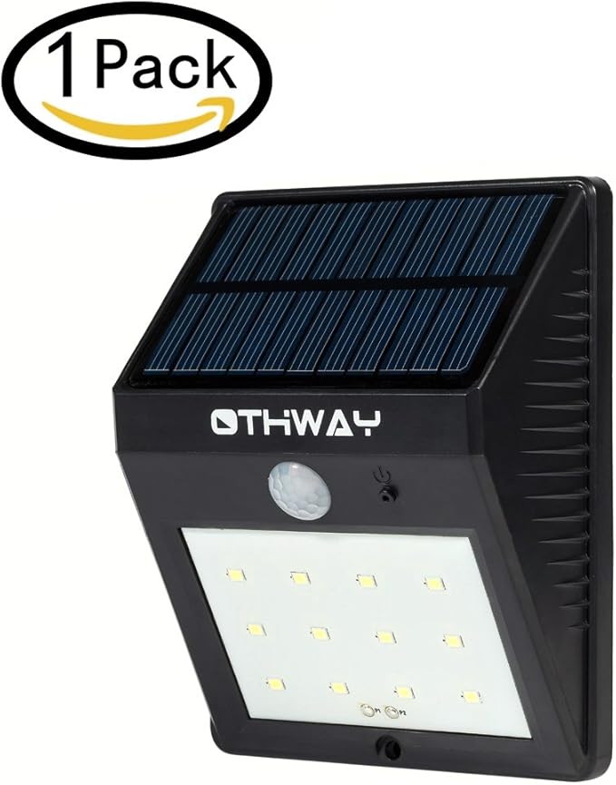 Solar Step Lights OTHWAY Outdoor Solar Stair Lights (1 Pack) Amazon.ca