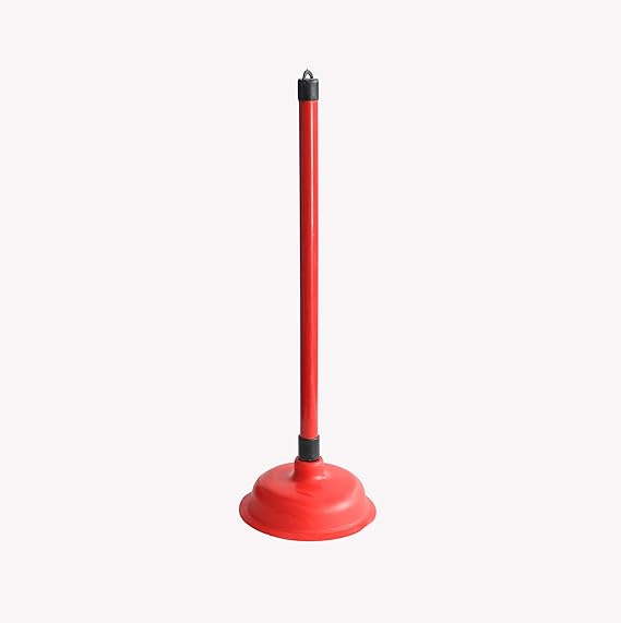 T&B Powerful Toilet Plunger and Unblocker Heavy Duty Tool to Easily Clear All Blocked Toilets