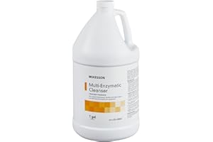McKesson Multi-Enzymatic Cleanser for Surgical Instruments & General Healthcare Equipment, 1 Gallon [Pack of 1] Fresh Mint