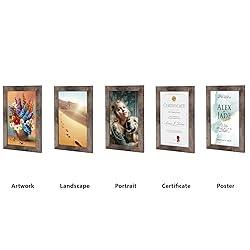 HORLIMER 15 Pack 5x7 Picture Frame, Distressed