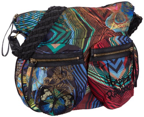 Bols Band Nylon Stripes 26X5029 / 2000 Women's Handbag Desigual