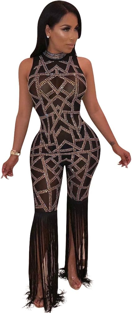 sleeveless jumpsuit in winter