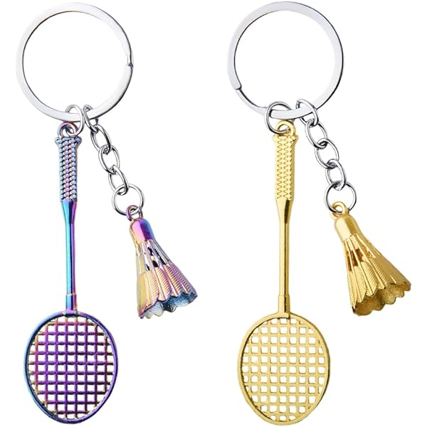 Porte-clés Peluche Badminton – Pendentif Mignon Et Doux Pour Sac Ou Décoration