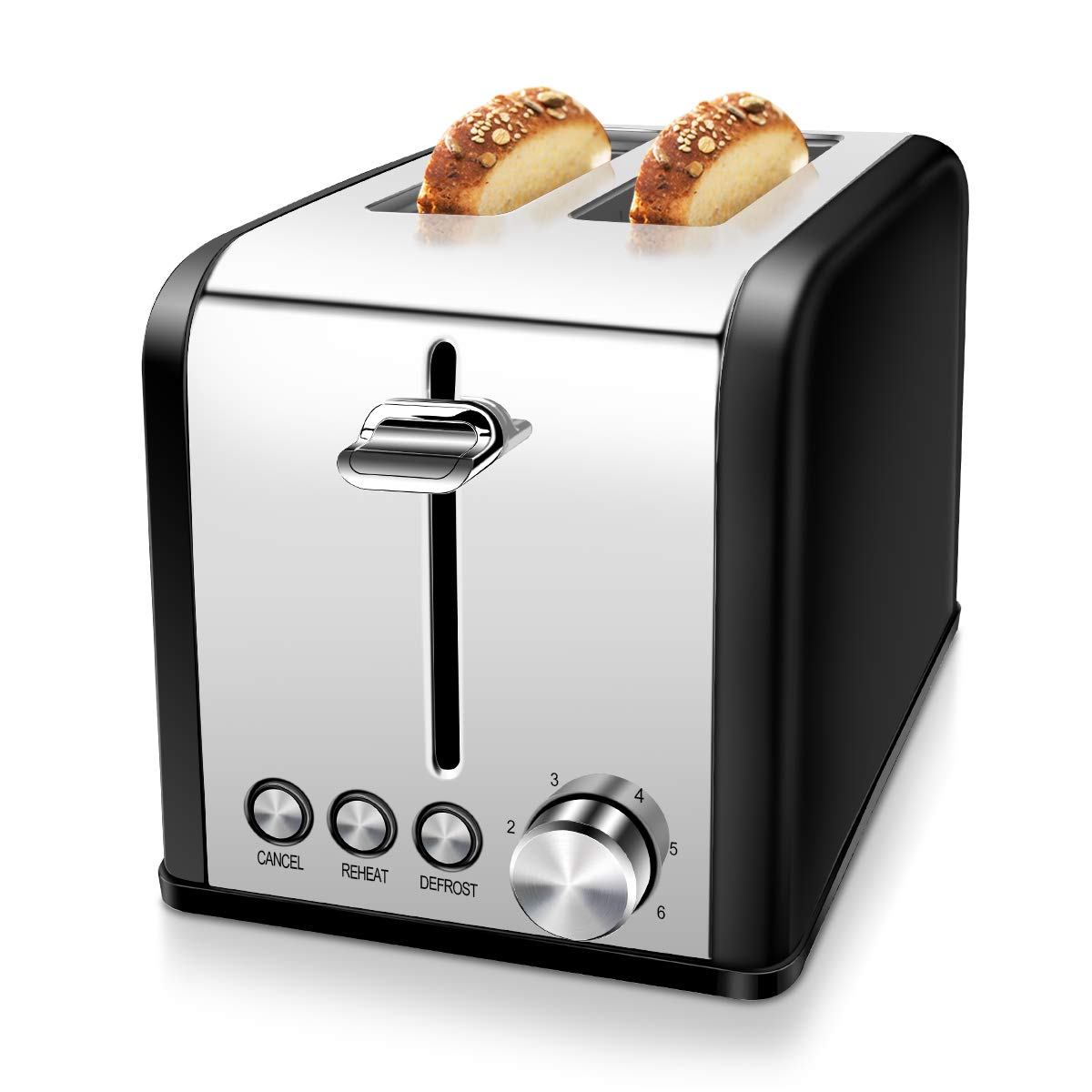 morpilot 2 Two Slice Toaster 6 Shade Settings