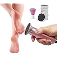 Electric Callus Remover for Feet Adjustable Speed, Powerful Foot Scrubber Electric Foot Callus Remover Heel File with 60PCS Sanding Discs Pedicure Tools for Feet Dead Skin Foot Grinder, Pink