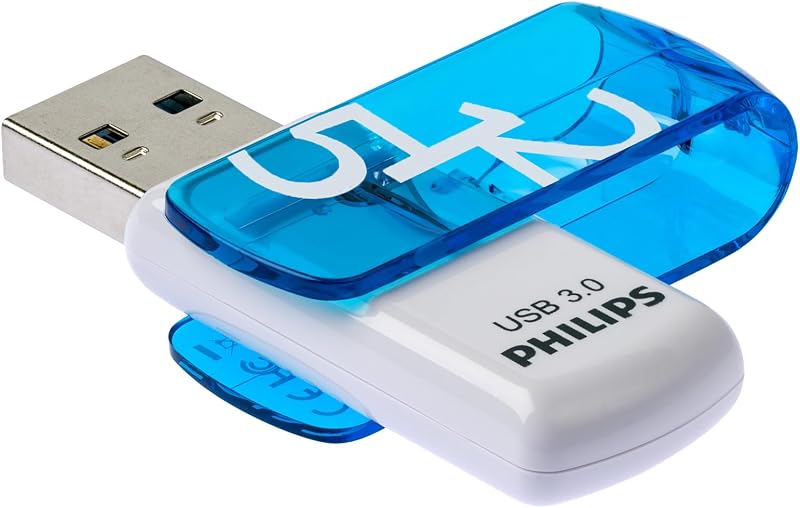 Philips 512GB USB 3.0 Flash Drive - Vivid Edition Lenteblauw - Fast Speed