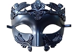 Sheliky Men's Masquerade Mask Costume Mask Vintage Venetian Carnival Cosplay Mask Halloween Party Mask