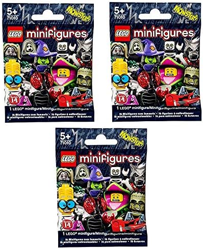 Lego Series 14 Minifigures 71010 (Lego Series 14 Blind Bag x 3)