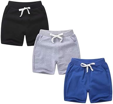 baby blue cotton shorts