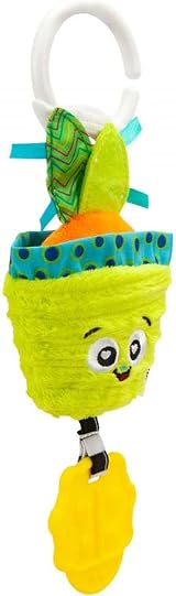 LAMAZE Candy The Carrot Clip On Pram Baby Toy Multicoloured Newborn Sensory view 7