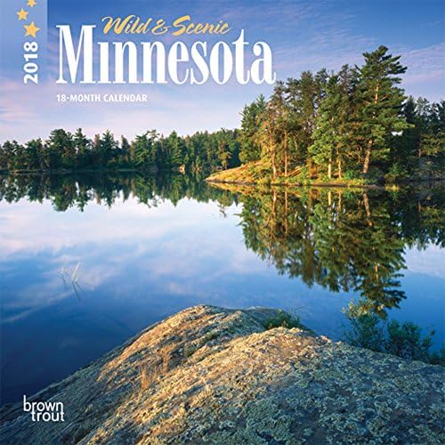 Minnesota, Wild & Scenic 2018 7 x 7 Inch Monthly Mini Wall Calendar, USA United States of America Midwest State Nature (English, French and Spanish Edition)