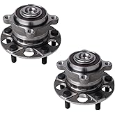 PAROD Pair 512353 Rear Wheel Hub Bearing Assembly Compatible with 2009-2014 Acura TSX, 2008-2012 Honda Accord 5Lugs