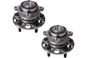 PAROD Pair 512353 Rear Wheel Hub Bearing Assembly Compatible with 2009-2014 Acura TSX, 2008-2012 Honda Accord 5Lugs