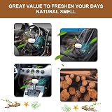 URAQT Car Air Freshener Refills 8 Pack Ocean Cologne Scent Diffuser Pads view 6