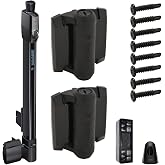 D&amp;D MLTPTCA1CAPSPKA Pool Safety Gate Kit: MagnaLatch Top Pull, Hinges &amp; Cap | Pool safety gate hardware kit includes MagnaLatch Top Pull 20-inch gate latch, 2 self-closing TruClose hinges &amp; a Safety Cap
