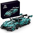 Mesiondy Sports Car Building Blocks Toys for Boys & Adults - 1391 Piece Challenging Racing Car Building Kit, DIY Model Set for Age 8-14