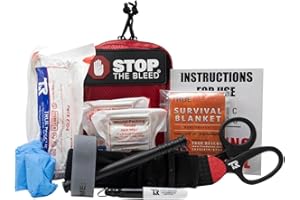 True Rescue Stop The Bleed Kit, Individual, Nylon, Choice of Tourniquet & Level.