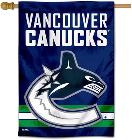 Amazon Com Wincraft Vancouver Canucks Double Sided Banner House
