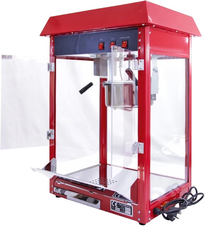 KuKoo Machine à Popcorn 226g Commercial Rouge Amazon.fr Fournitures