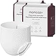 Momcozy Postpartum Disposable Underwear, 12 PCS No Leak New-Thin Built-in Pad Self-Absorbent Free-Move Period Underpants for Women Mothers Moms Labor Delivery Care White