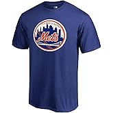 Outerstuff MLB Boys Youth 8-20 Team Classic Ball Park Primary Logo Performance T-Shirt (as1, Numeric, Numeric_14, Numeric_16, Regular, New York Mets)