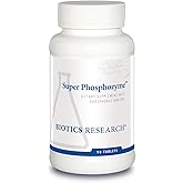 Biotics Research Super Phosphozyme –Phosphorous and RNA, Electrolytes, Healthy Bones and Teeth, Protein Production, Energy Support, 90 Tablets