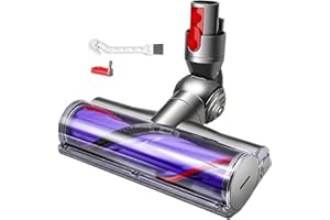 AZYM Upgrade Quick-Release Vacuum Direct Drive Head Replacement for Dyson V7 V8 V10 V11 V15，Suitable for Hardwood Floor Carpets Attachment SV10 SV11 SV12 SV14 Replacement Part Electric Head Roller Brush