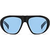 VANLINKER Trendy Aviator Sunglasses for Women Men 2026 Retro Chic Oversized Flat Top UV400 Sun Glasses VL9935